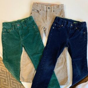 Crewcuts Boys Cords Lot Size 5